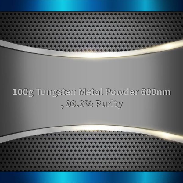 600nm Tungsten Metal Powder 99.9%
