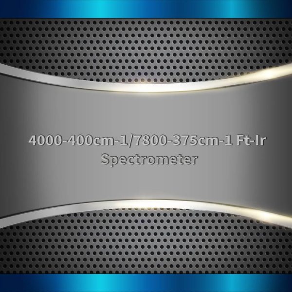 4000-400cm-1/7800-375cm-1 Ft-Ir Spectrometer
