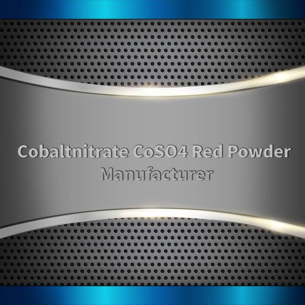 Cobaltnitrate CoSO4 Red Powder Manufacturer