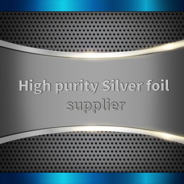 Silver Foil Suppliers