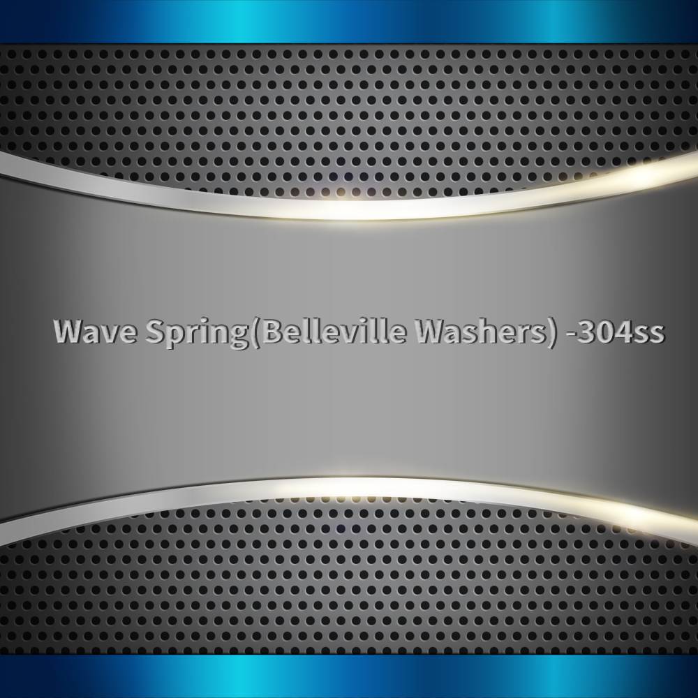 Wave Spring(Belleville Washers) 304ss Buy